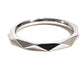 GRAFF K18 18K Gold Graff Lawrence Signature Band Ring, Accessory, Jewelry, Band Ring, Au750, Women's, Silver