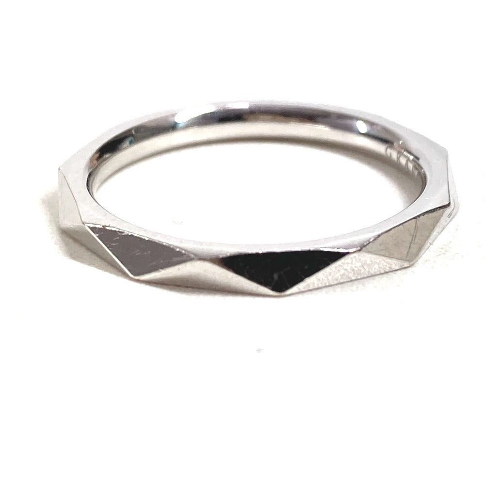 GRAFF K18 18K Gold Graff Lawrence Signature Band Ring, Accessory, Jewelry, Band Ring, Au750, Women's, Silver