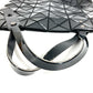 ISSEY MIYAKE BAOBAO Tote Bag, Shoulder Bag, PVC, Unisex, Black