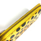LOUIS VUITTON M91571 ドットインフィニティ 草間彌生 水玉 ジッピー ウォレット ロングウォレット ラウンドファスナー 長財布 パテントレザー レディース イエロー