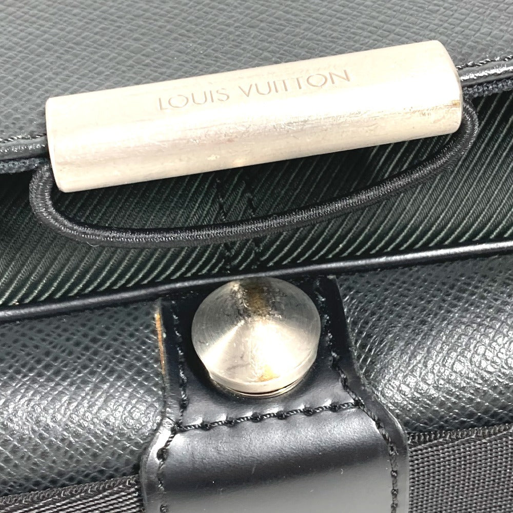 LOUIS VUITTON M30142 タイガ ヴィクトール カバン 斜め掛け メッセンジャーバッグ フラップ ショルダーバッグ タイガレザー ユニセックス アルドワーズ ブラック