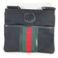 GUCCI 181068 シェリーライン GG カバン 斜め掛け ポシェット ショルダーバッグ ユニセックス ブラック