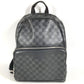 LOUIS VUITTON N40306 ダミエアンフィニ キャンパス バックパック カバン バックパック リュックサック ダミエアンフィニレザー ユニセックス オニキス ブラック