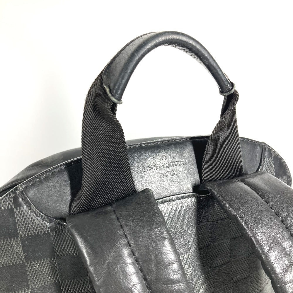 LOUIS VUITTON N40306 ダミエアンフィニ キャンパス バックパック カバン バックパック リュックサック ダミエアンフィニレザー ユニセックス オニキス ブラック