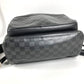 LOUIS VUITTON N40306 ダミエアンフィニ キャンパス バックパック カバン バックパック リュックサック ダミエアンフィニレザー ユニセックス オニキス ブラック