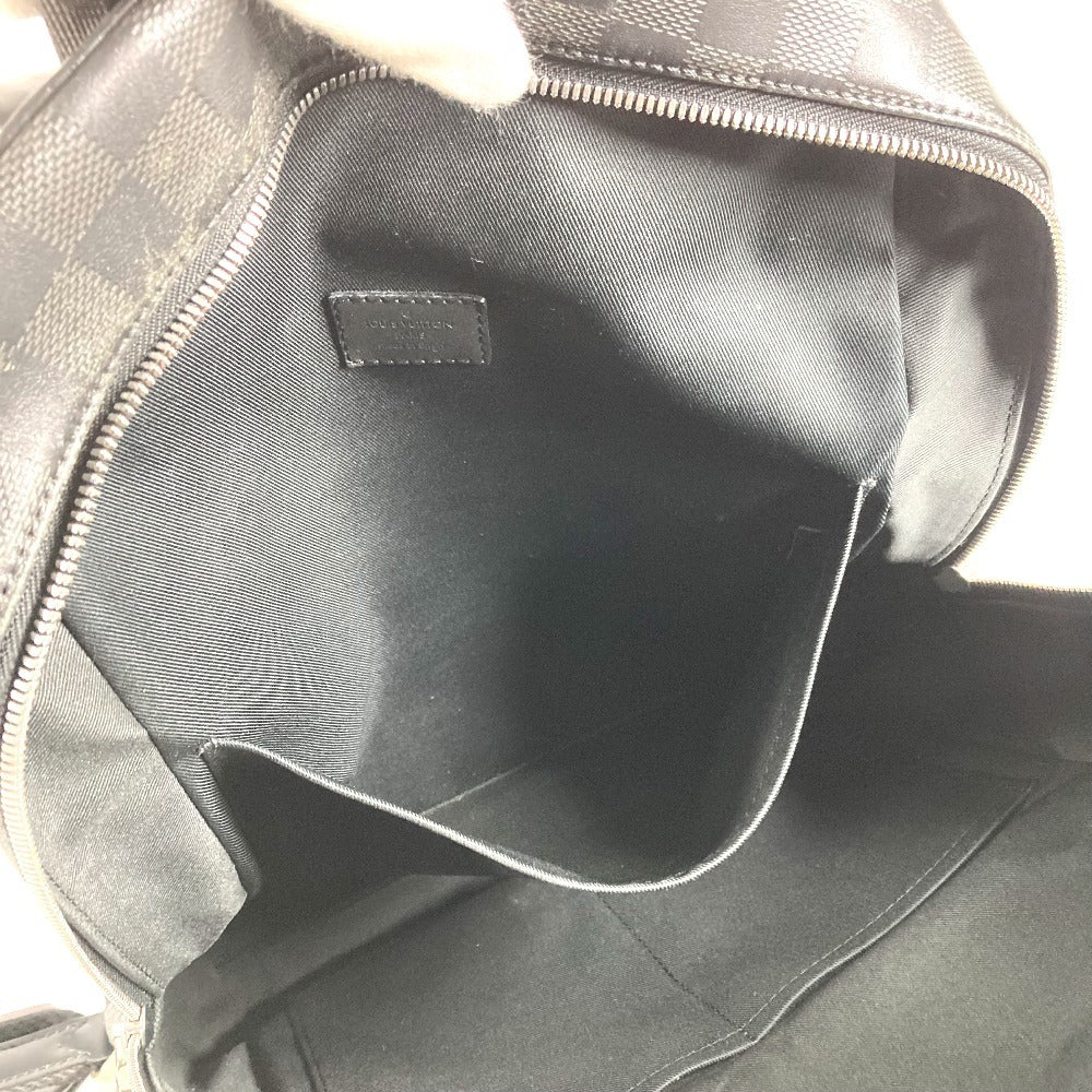 LOUIS VUITTON N40306 ダミエアンフィニ キャンパス バックパック カバン バックパック リュックサック ダミエアンフィニレザー ユニセックス オニキス ブラック