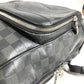 LOUIS VUITTON N40306 ダミエアンフィニ キャンパス バックパック カバン バックパック リュックサック ダミエアンフィニレザー ユニセックス オニキス ブラック