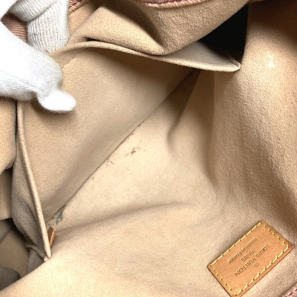 LOUIS VUITTON M40417 モノグラムデニム サンレイ カバン 肩掛け フラップ ショルダーバッグ モノグラムデニムキャンバス レディース ルージュフォーヴィスト ピンク