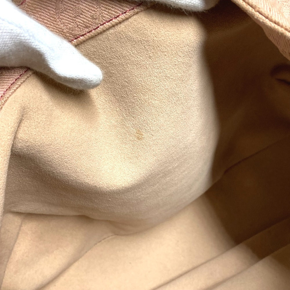 LOUIS VUITTON M40417 モノグラムデニム サンレイ カバン 肩掛け フラップ ショルダーバッグ モノグラムデニムキャンバス レディース ルージュフォーヴィスト ピンク