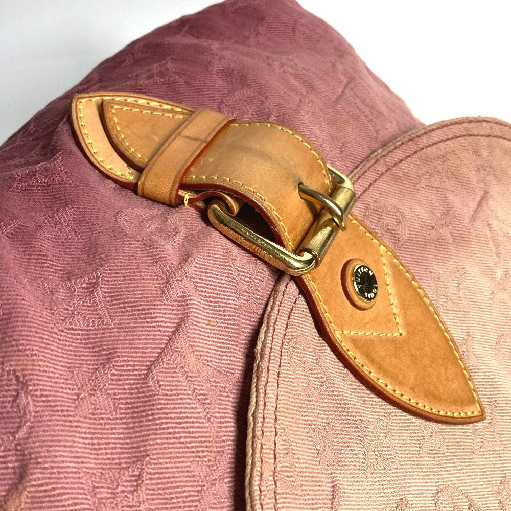LOUIS VUITTON M40417 モノグラムデニム サンレイ カバン 肩掛け フラップ ショルダーバッグ モノグラムデニムキャンバス レディース ルージュフォーヴィスト ピンク