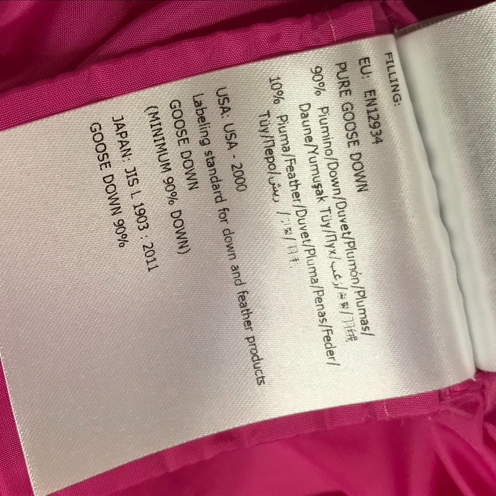 MONCLER IBISE GIUBBOTTO Down Hoodie, Men's Pink, Long Sleeve Two-Tone Down Jacket