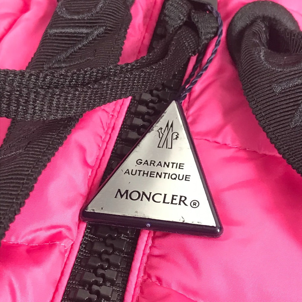 MONCLER IBISE GIUBBOTTO Down Hoodie, Men's Pink, Long Sleeve Two-Tone Down Jacket