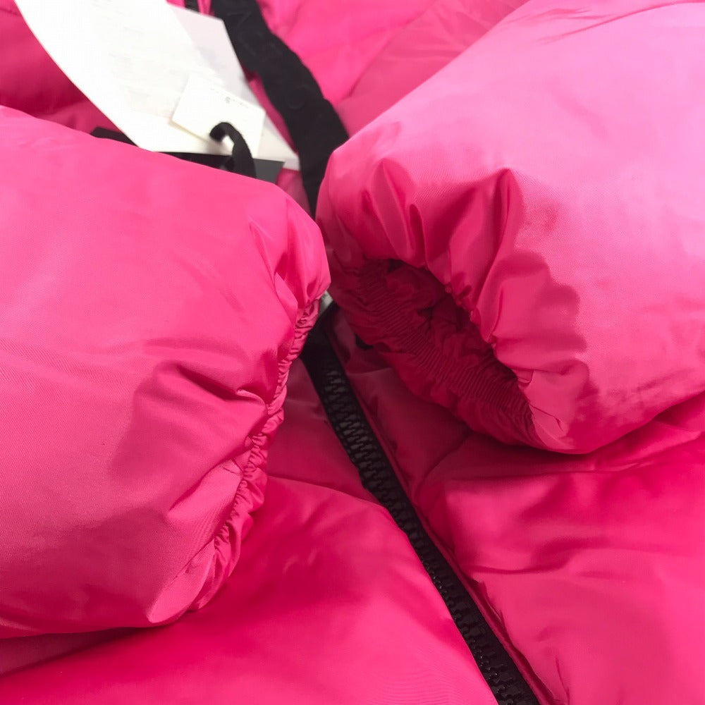 MONCLER IBISE GIUBBOTTO Down Hoodie, Men's Pink, Long Sleeve Two-Tone Down Jacket
