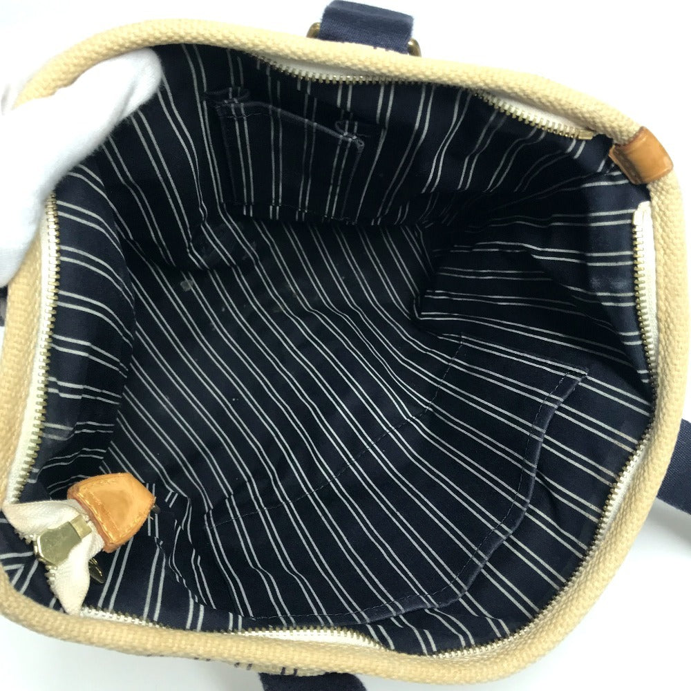 LOUIS VUITTON M40132 アンティグア カバMM カバ MM カバン 肩掛け トートバッグ ショルダーバッグ キャンバス レディース アイボリー系