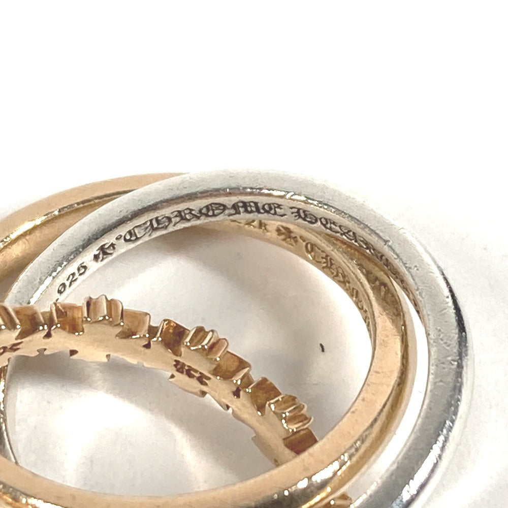 CHROME HEARTS K22 22K 金 TINY E CH PLUS BAND TRPL タイニーECHプラストリプル アクセサリー ジュエリー リング・指輪 K22 ユニセックス ゴールド