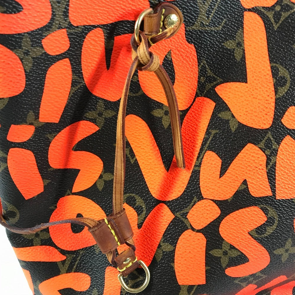 LOUIS VUITTON M93702 モノグラムグラフィティ ネヴァーフル GM ネヴァーフルGM カバン 肩掛け トートバッグ ショルダーバッグ モノグラムグラフィティキャンバス レディース オレンジ