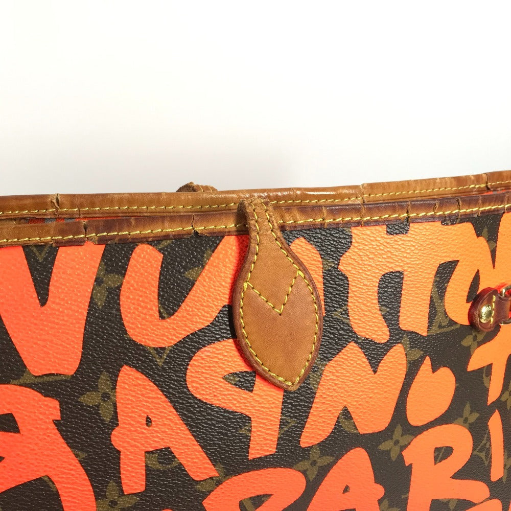 LOUIS VUITTON M93702 モノグラムグラフィティ ネヴァーフル GM ネヴァーフルGM カバン 肩掛け トートバッグ ショルダーバッグ モノグラムグラフィティキャンバス レディース オレンジ
