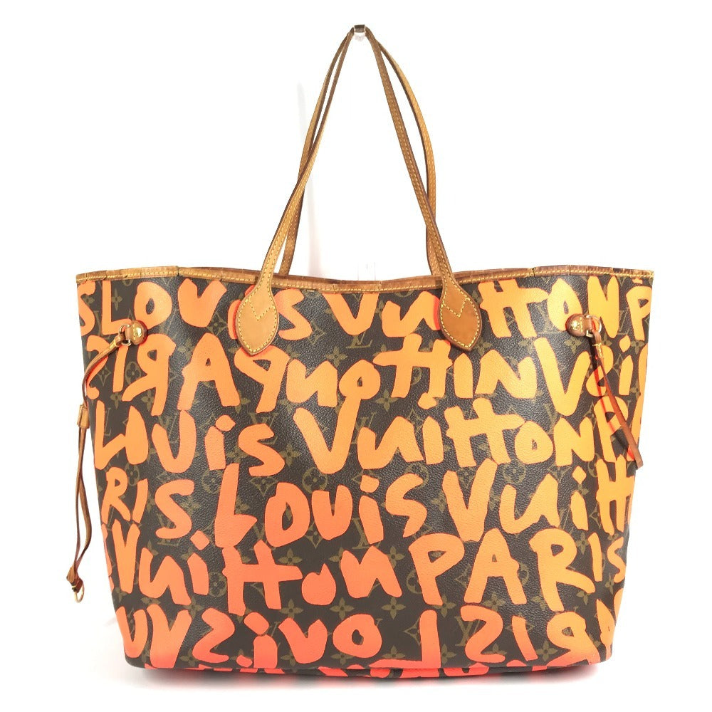 LOUIS VUITTON M93702 モノグラムグラフィティ ネヴァーフル GM ネヴァーフルGM カバン 肩掛け トートバッグ ショルダーバッグ モノグラムグラフィティキャンバス レディース オレンジ