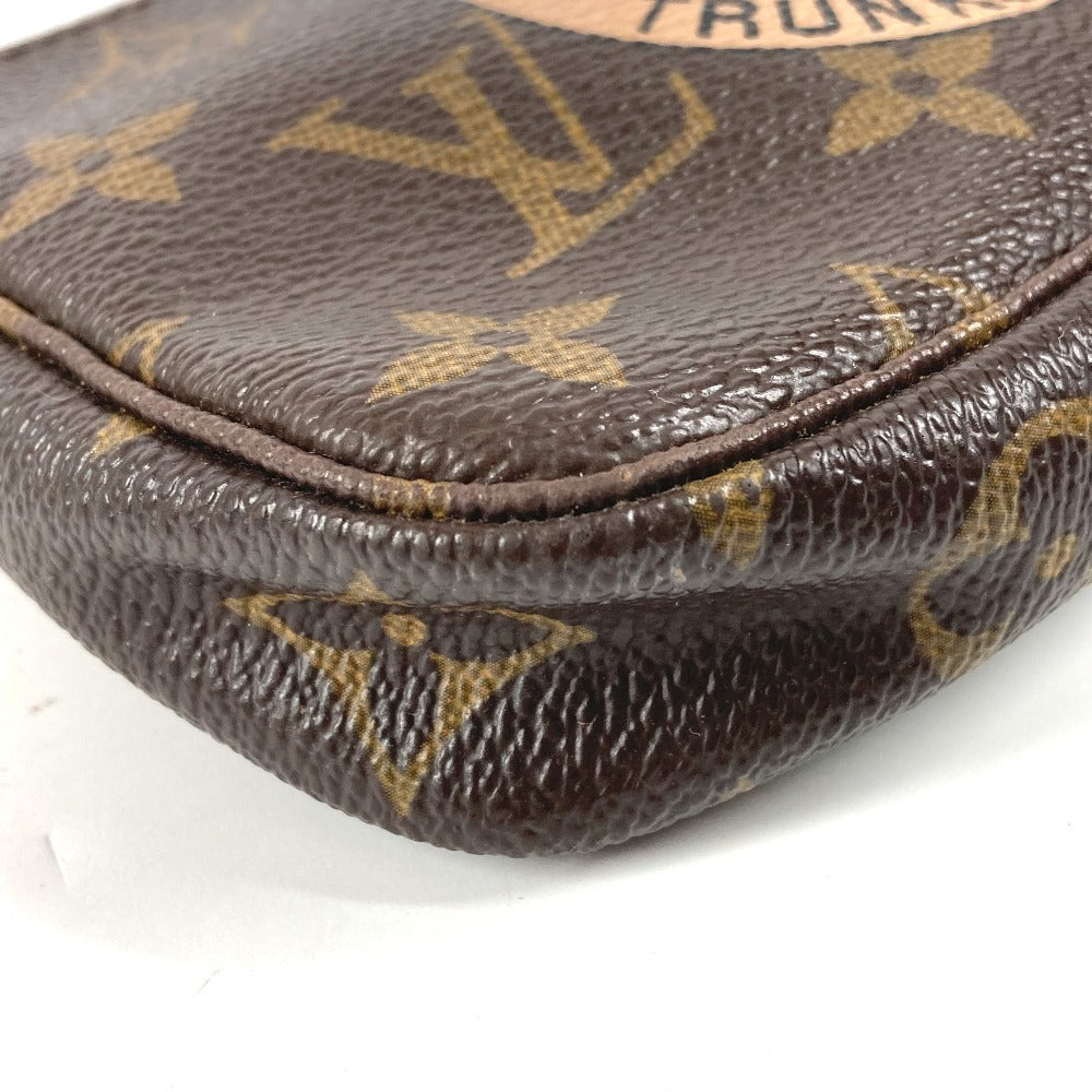 LOUIS VUITTON M60153 モノグラム ミニポシェット アクセソワール T&B チェーンバッグ カバン ポーチ ハンドバッグ モノグラムキャンバス レディース ブラウン