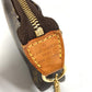 LOUIS VUITTON M60153 モノグラム ミニポシェット アクセソワール T&B チェーンバッグ カバン ポーチ ハンドバッグ モノグラムキャンバス レディース ブラウン