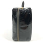 CHANEL 2-Way Bag CC Coco Mark Logo Vanity Bag Handbag Shoulder Bag BOX Box Handbag Enamel Ladies Black