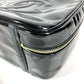 CHANEL 2WAYバッグ CC ココマーク ロゴ バニティバッグ カバン ショルダーバッグ BOX ボックス ハンドバッグ エナメル レディース ブラック