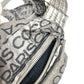 CHANEL アンリミテッド ロゴ 斜め掛け カバン ポシェット ショルダーバッグ ナイロンキャンバス レディース シルバー