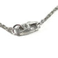 LOUIS VUITTON Q93560 ダイヤモンド パンダンティフ・ロックイットXS ダイヤ アクセサリー ジュエリー 金 K18 18K ネックレス WG750 ユニセックス シルバー