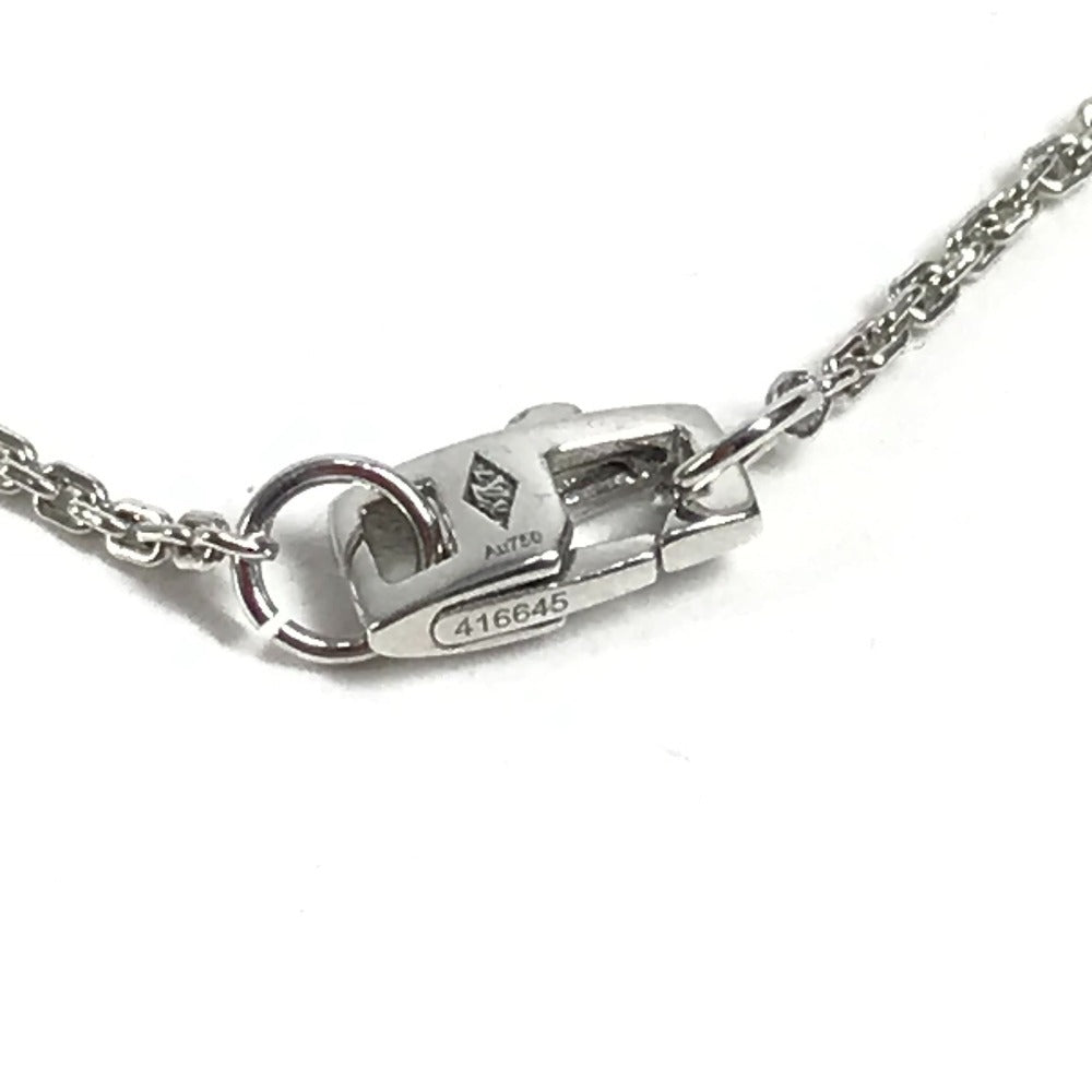 LOUIS VUITTON Q93560 ダイヤモンド パンダンティフ・ロックイットXS ダイヤ アクセサリー ジュエリー 金 K18 18K ネックレス WG750 ユニセックス シルバー