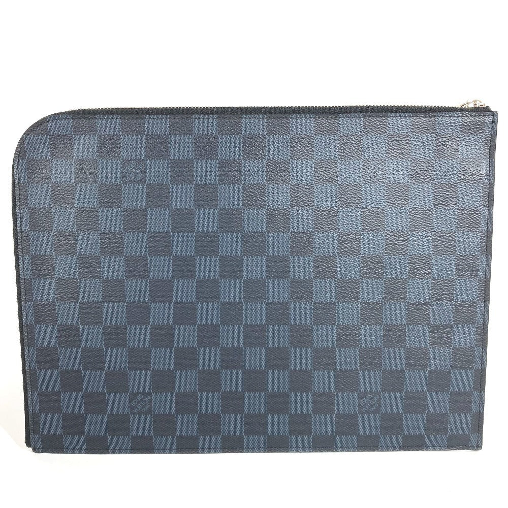 LOUIS VUITTON N41594 アメリカズカップ ダミエグラフィット ポシェット・ジュールGM　 ポーチ カバン セカンドバッグ L字ファスナー クラッチバッグ ダミエグラフィットキャンバス ユニセックス ブラック