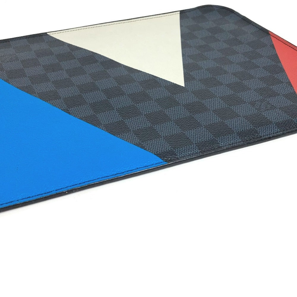 LOUIS VUITTON N41594 アメリカズカップ ダミエグラフィット ポシェット・ジュールGM　 ポーチ カバン セカンドバッグ L字ファスナー クラッチバッグ ダミエグラフィットキャンバス ユニセックス ブラック