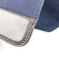 Salvatore Ferragamo Logo Messenger Bag, Flap Shoulder Bag, Canvas/Leather, Unisex, Navy