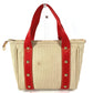 LOUIS VUITTON M40038 Antigua Cabas PM Cabas PM Tote Bag Handbag Cotton Women's Beige