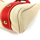 LOUIS VUITTON M40038 Antigua Cabas PM Cabas PM Tote Bag Handbag Cotton Women's Beige