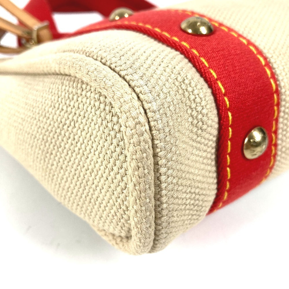 LOUIS VUITTON M40038 Antigua Cabas PM Cabas PM Tote Bag Handbag Cotton Women's Beige