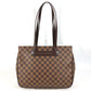 LOUIS VUITTON N51123 Damier Papillon PM Shoulder Bag Tote Bag Damier Canvas Women's Brown
