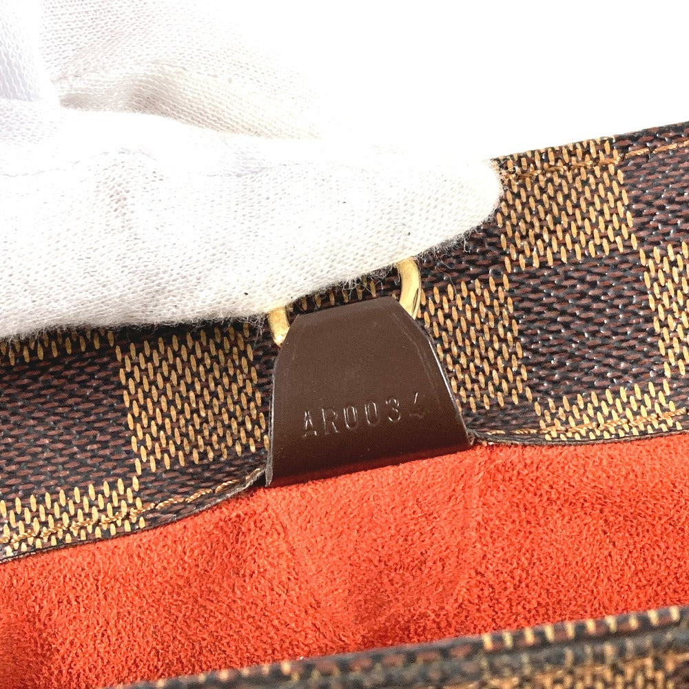 LOUIS VUITTON N51123 Damier Papillon PM Shoulder Bag Tote Bag Damier Canvas Women's Brown