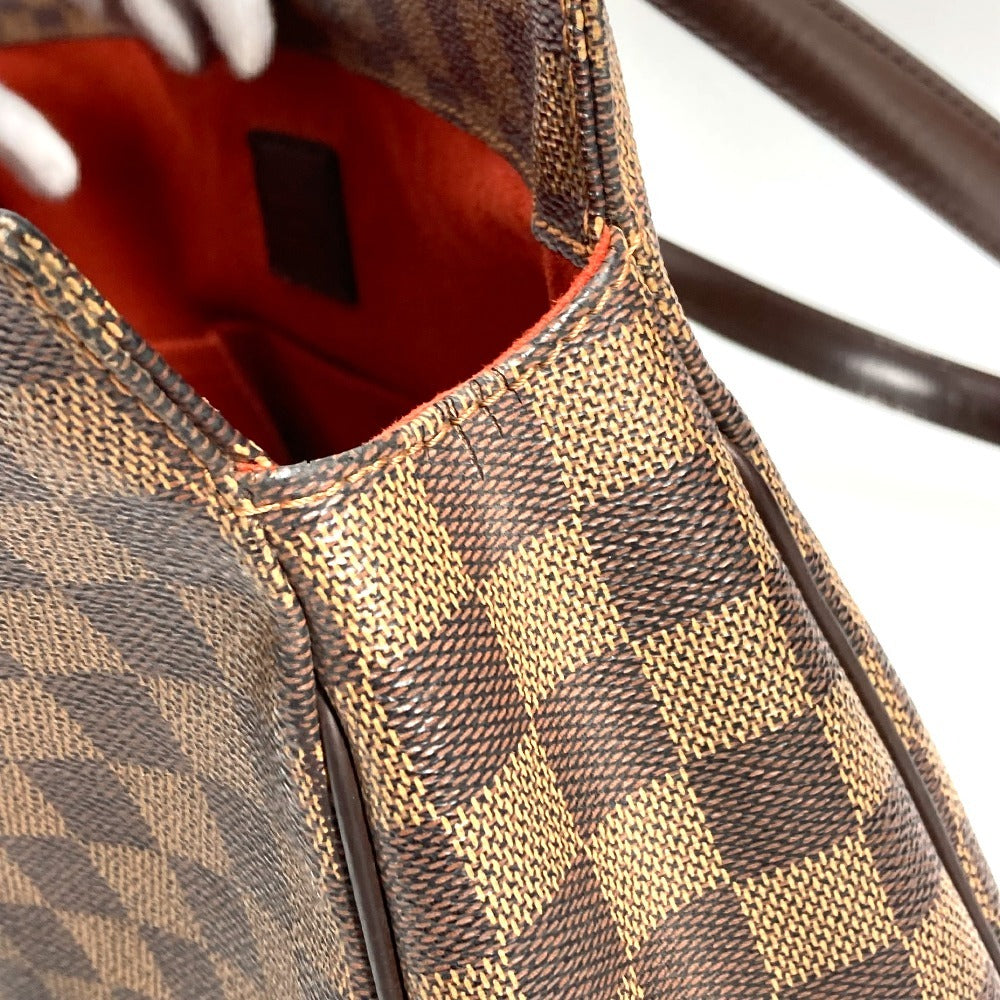 LOUIS VUITTON N51123 Damier Papillon PM Shoulder Bag Tote Bag Damier Canvas Women's Brown