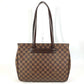LOUIS VUITTON N51123 Damier Papillon PM Shoulder Bag Tote Bag Damier Canvas Women's Brown