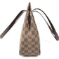 LOUIS VUITTON N51123 Damier Papillon PM Shoulder Bag Tote Bag Damier Canvas Women's Brown