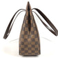 LOUIS VUITTON N51123 Damier Papillon PM Shoulder Bag Tote Bag Damier Canvas Women's Brown