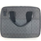 GUCCI 169934 GG Supreme Logo PC Case Business Bag Tote Bag Handbag GG Supreme Canvas Unisex Black