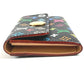 LOUIS VUITTON M60007 Monogram Multicolore Porte Monnaie Cozy Wallet with Flap Coin Purse, Monogram Multicolore Canvas, Women's, Noir, Black
