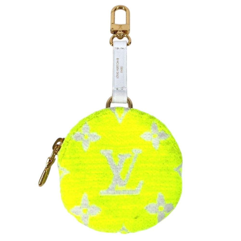 LOUIS VUITTON M20752 モノグラム LV マッチ エリプス BB チャームのみ バッグチャーム キーホルダー キャンバス/レザー レディース イエロー