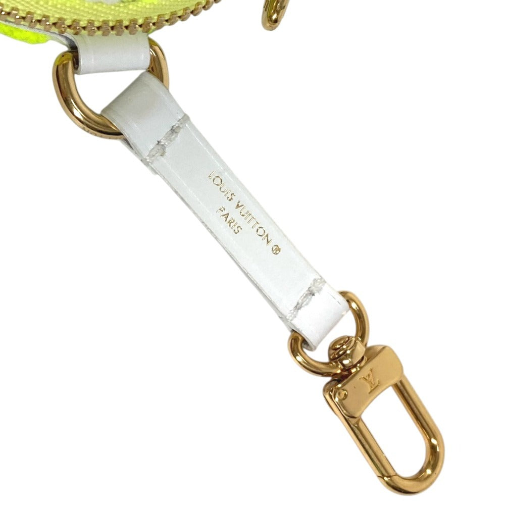 LOUIS VUITTON M20752 モノグラム LV マッチ エリプス BB チャームのみ バッグチャーム キーホルダー キャンバス/レザー レディース イエロー