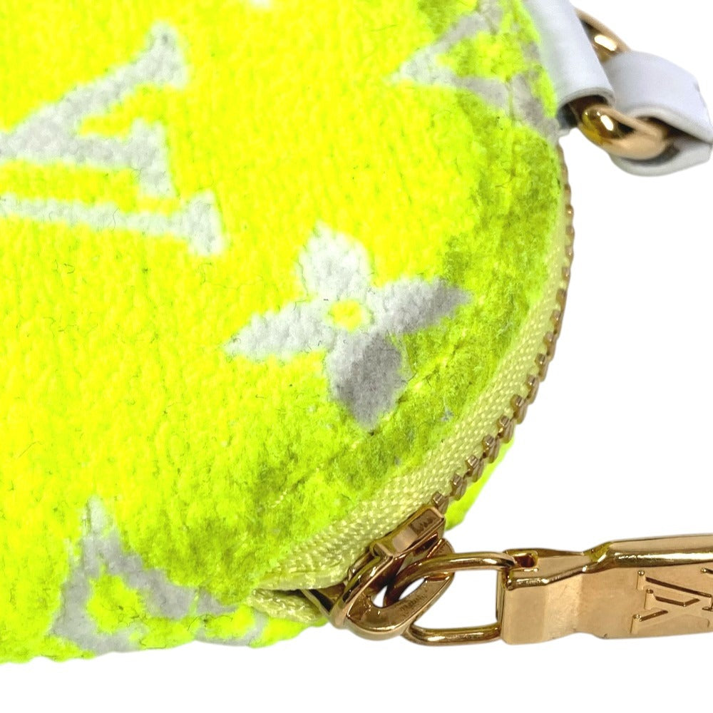 LOUIS VUITTON M20752 モノグラム LV マッチ エリプス BB チャームのみ バッグチャーム キーホルダー キャンバス/レザー レディース イエロー