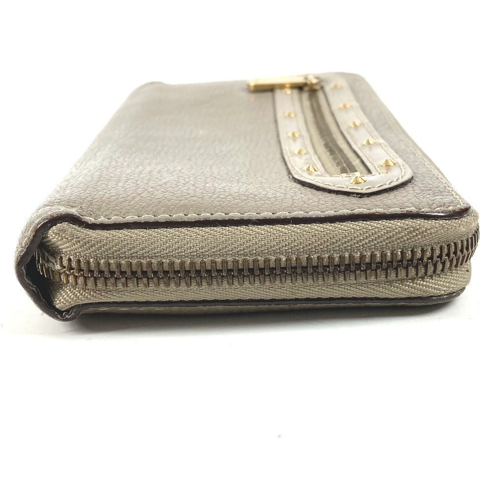 LOUIS VUITTON M93028 Suhali Zippy Wallet Long Wallet Round Zipper Suhali Leather Unisex Véronne Grey