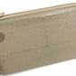 LOUIS VUITTON M93028 Suhali Zippy Wallet Long Wallet Round Zipper Suhali Leather Unisex Véronne Grey