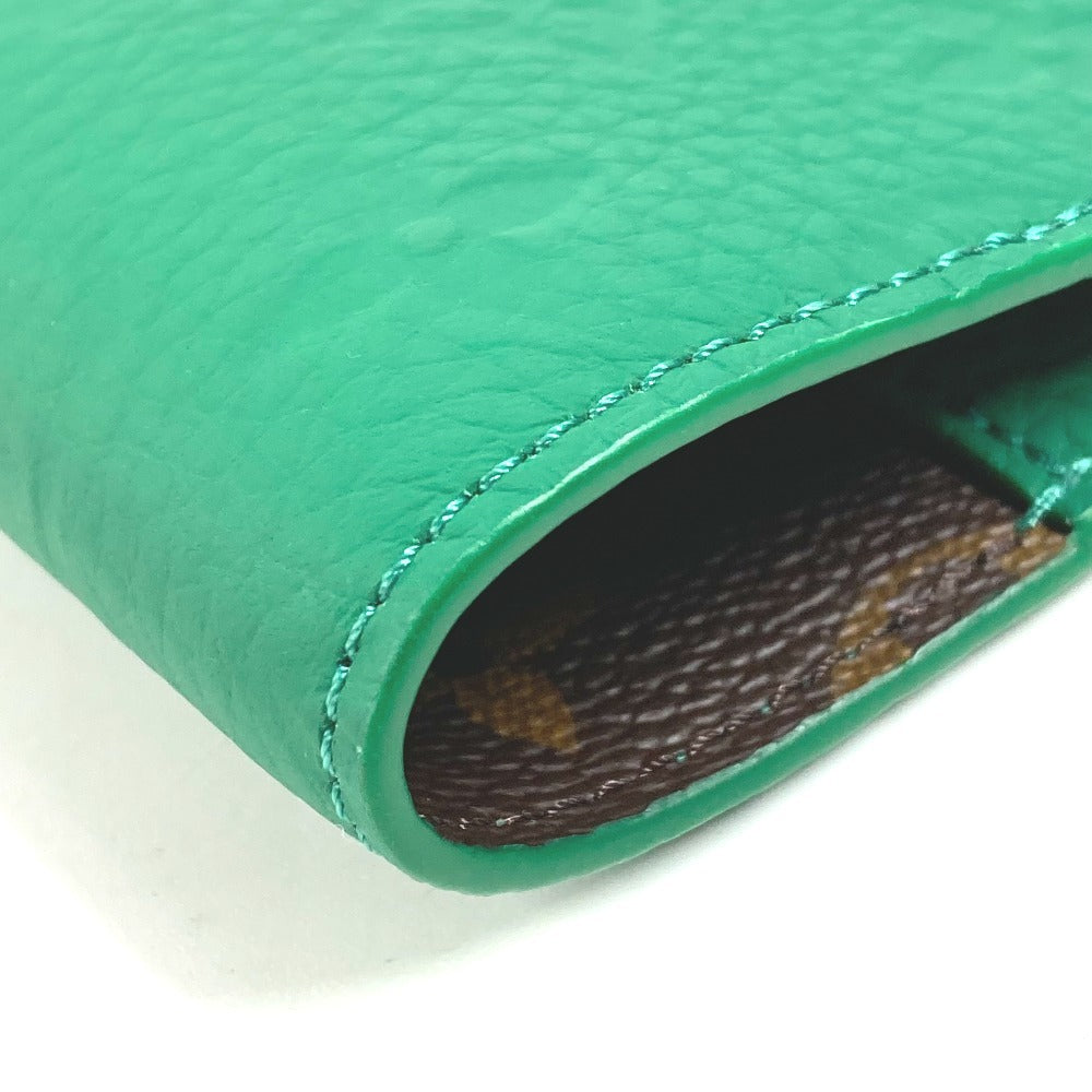 LOUIS VUITTON GI1084 Monogram Taurillon Notebook Cover PM - Emily เครื่องเขียน ปกหนังสือ ปกสมุด ปกสมุดโน้ต หนัง Taurillon สีเขียว ไม่จำกัดเพศ