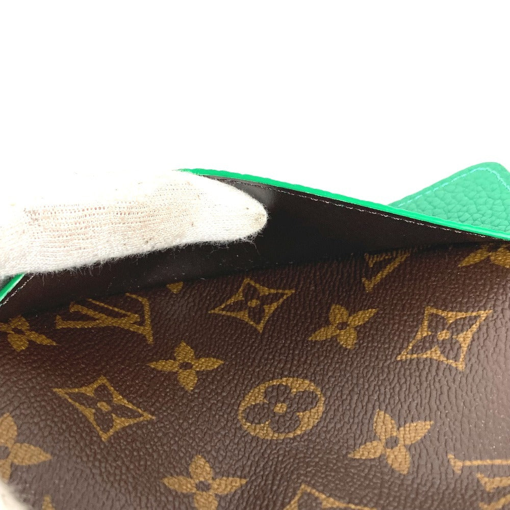 LOUIS VUITTON GI1084 Monogram Taurillon Notebook Cover PM - Emily เครื่องเขียน ปกหนังสือ ปกสมุด ปกสมุดโน้ต หนัง Taurillon สีเขียว ไม่จำกัดเพศ